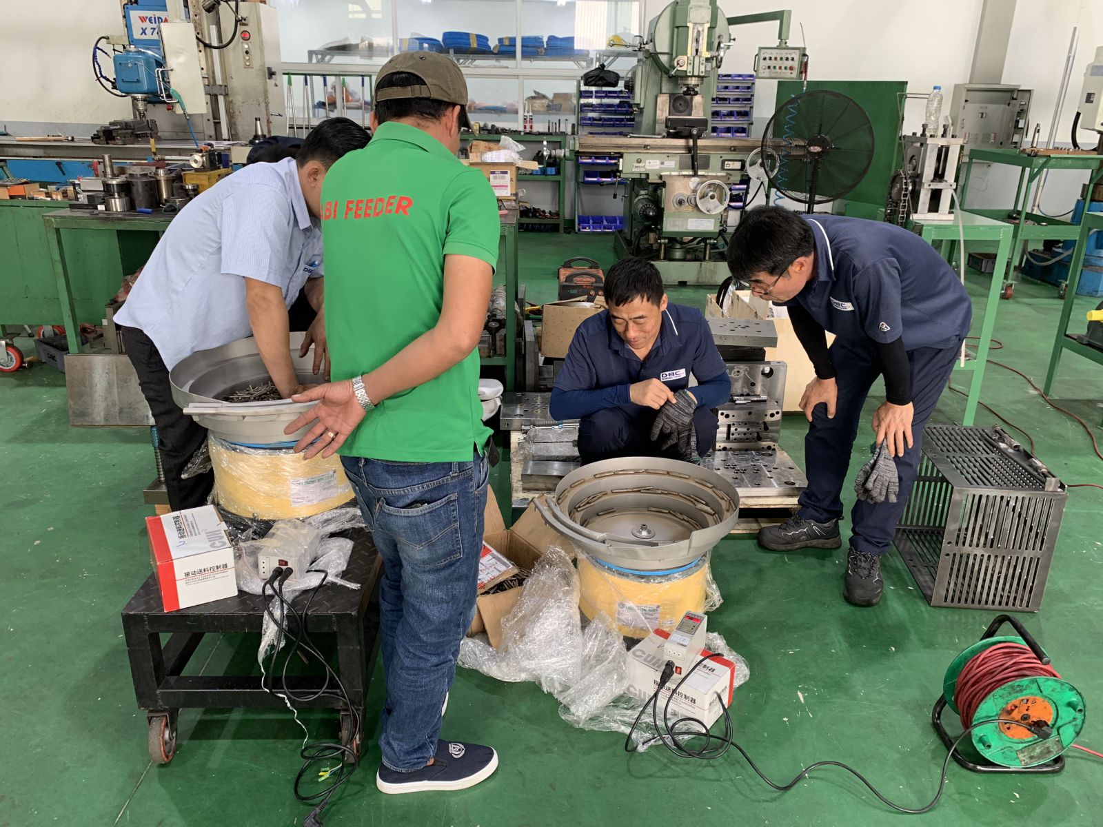 Công ty sản xuất phễu rung cấp phôi tại Bình Định -  Quyết Thắng